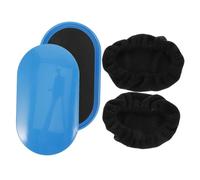 ifundom Discos Deslizantes Ovalados para Entrenamiento Portátiles y Ergonómicos para Ejercicios de Alta Intensidad y Fitness Casa con Diseño Estable y Cómodo para Mejorar Coordinación y