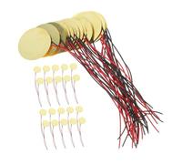 ifundom Discos Piezoeléctricos Zumbador de Cobre para Guitarra Acústica 40 y Alta Durabilidad Fácil Instalación para Disparadores de Batería y Captadores Acústicos