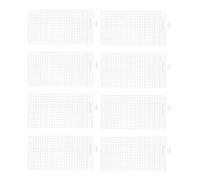 ifundom Divisor de Acuario de PVC Blanco para Peceras, Tablero de Aislamiento para Separar Peces y Aislar Ejemplares Enfermos en Tanque de Peces