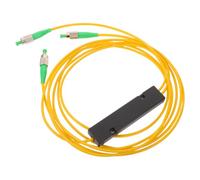 ifundom Divisor de Fibra Óptica 1x2 de Aleación y Plástico con Construcción Fiable y Amplia Compatibilidad para Uso Profesional y Doméstico