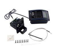 ifundom Ecualizador De Guitarra Piezoeléctrico Sintonizador Manual y Automático Preamp De Bandas Para Acústicas y Clásicas Sin Batería Negro