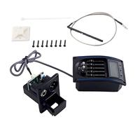 ifundom Ecualizador De Línea Azul Bandas Pastilla De Guitarra Preamplificadora Pastilla Piezoeléctrica Sin Batería Ecualizador De Guitarra Para Afinación Manual Automática Escenario