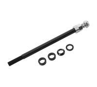 ifundom Eje Pasante para Enganche de Remolque de Bicicleta M12X175 160-178Mm Husillo Resistente para Ruedas Compatible Bicicletas de Montaña y Carretera Eje Delantero de Liberación