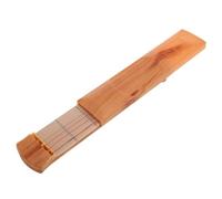 ifundom Entrenador De Acordes Guitarra De Bolsillo Portátil Duradero Trastes Diseño Madera Compacta Para Principiantes y Práctica Manual