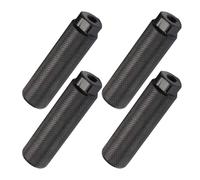 ifundom Estribos Antideslizantes de Aleación Negra para Bicicleta 4 Piezas Resistentes para Acrobacias y Ciclismo de Montaña Compatibles Estribos Traseros Accesorios Duraderos para