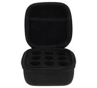 ifundom Estuche Organizador para Insulina y Péptidos para Refrigerador, Compacto y Portátil, con 9 Ranuras, Espuma Protectora y Poliéster Resistente, Adecuado para Almacenamiento Seguro
