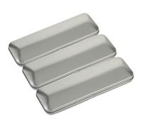 ifundom Estuche para Lápices de Hojalata 3 Unidades 160X54X20 MM Organizador Portátil Multifuncional para Bolígrafos y Útiles Escolares Caja Rectangular Ligera para Estudiantes