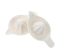 ifundom Exprimidor de Limón Manual Cerámico 2 Piezas Portátil para Frutas Manejo Ergonómico en Cocina