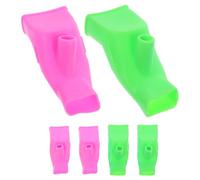 ifundom Extensores de Grifo para Lavabo Infantiles 6 Piezas 3 Rosa 3 Verde Antisalpicaduras Boquillas Flexibles para Baño y Viaje Compatibles Grifos Comunes Facilitan el Lavado de