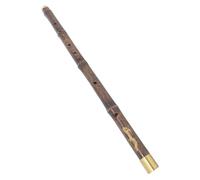 ifundom Flauta De Bambú Flauta De Bambú Vintage Dizi Vintage Dizi Hecho a Mano Instrumento Chino Hecho a Mano Instrumento Musical Chino Flautas Chinas Instrumentos De Flautas Café Metal