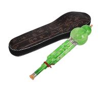 ifundom Flauta Hulusi Tradicional Chino Para Principiantes Con Caja De Cuero Para Interpretación Musical y Prácticas Casa