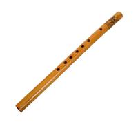 ifundom Flauta Vertical de Bambú Sonido Puro y Fácil de Aprender para Estudiantes Principiantes, Instrumento de Viento Japonés 7 Agujeros para Decoracion Colegio y Clases de Música