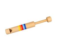 ifundom flautas de madera para niños pequeños juguete de flauta de madera flauta silbato aprendiendo juguetes silbato de madera juguete educativo de aprendizaje mini silbar clarinete Bambú