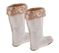 ifundom Forros Térmicos para Botas de Lluvia Mujer Calcetines de Forro Polar Grueso Alta Caña 32 CM Talla M 38-39 Aislantes y Cálidos para Senderismo y Uso Exterior Climas Fríos