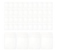 ifundom Funda Plástico Transparente para Boutonniere de Bolsillo 124x84mm 24 Piezas Soporte para Ramillete de Boda sin Pin Solapa para Novios y Padrinos Accesorio para Trajes en