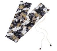 ifundom Funda Protectora Ajustable para Flauta de Tela de Algodón Durable Estampado Étnico para Uso en Exterior