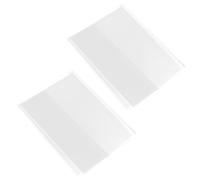 ifundom Fundas Protectoras Transparentes de PVC para Libros Tamaño A5 Película Protectora Resistente y Antirrayas Pack de 2 Unidades Funda Práctica para Libros de Texto y Álbumes de