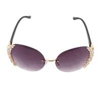 ifundom Gafas de Sol sin Montura para Mujer Diseño de Moda y Cristales, Estructura Ligera y Resistente, Ideales para Fiestas y Actividades al Aire Libre