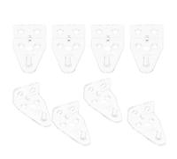 ifundom Gancho para Persiana Veneciana 8 Piezas, Conector Compacto y Resistente, Rueda Deslizante para Estores y Cortinas, Accesorio Funcional para Fijar Persianas en Hogar y Oficina