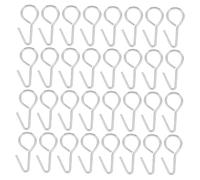 ifundom Ganchos Para Automóviles En Forma De s 100 Unidades 28 Mm Acero Duradero Compatible Mayoría De Fundas De Asiento Coche Para Fijación Segura