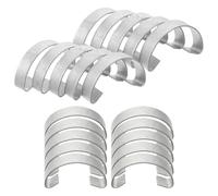 ifundom Ganchos para Jaula de Pollos de Acero Resistente 20 Piezas Gancho Sencillo para Puerta de Aves de Corral Resorte de Tensión para Jaulas Domésticas Multiusos y Duradero