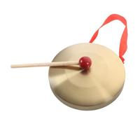 ifundom Gong de Mano Tradicional Chino Címbalo de Ópera de Instrumento de Percusión Musical para Educación y Entretenimiento