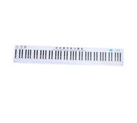 ifundom Guía Práctica Colgante para Teclado de Piano 88 Teclas, Papel Pvc Impresión Clara, Tabla Comparativa 1:1 para Principiantes, Ayuda Didáctica para Estudio Musical, Negro