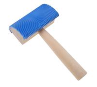 ifundom Herramienta de Pintura de Veteado Herramienta para Pintar Vetas de Madera Goma y Madera Azul Mango Cómodo Bricolaje y Decoración de Pared