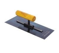ifundom Herramienta Manual Llana de Hormigón Mango de Madera Reforzada para Acabado de Yeso y Cemento en Decoración Interior Llana Ergonómica para Albañilería