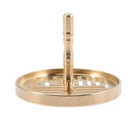 ifundom Herramienta para Molde de Incienso DIY, Moldeador de Cobre de 6 Cm con Función Antideslizante para Sala de Meditación y Yoga