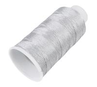 ifundom Hilo de Coser de Nylon Plata de Alta Resistencia y Durabilidad para Acolchado y Bordado, Carrete Individual para Costura y Alfombras