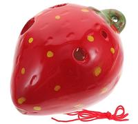 ifundom Instrumento De Viento Para Principiantes Para Niños Y Niñas Ocarina De Cerámica Manualidad De Fresa Música Infantil