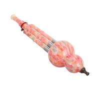 ifundom Instrumento Hulusi Chino de Viento Calabaza Tradicional Clave C Plana para Adultos Principiantes Interpretación Musical