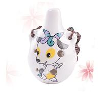 ifundom Instrumento Tubular Juego Infantil Mini Instrumento De Trompeta Ocarina De Dibujos Animados Cerámica Alto Ocarina Instrumento De Viento Chino Xun Chino Animales Rubor Lindo Niño