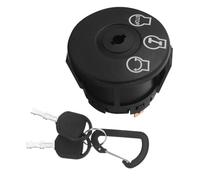ifundom Interruptor de encendido del coche de césped reemplazos de llave de encendido del cortacésped repuestos para cortadora de cesped switch de ignición abdominales Negro