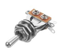 ifundom Interruptor De Palanca Para Selección De Pastillas De Guitarra Eléctrica Con Tuerca De Montaje y Arandela Control Preciso Del Tono