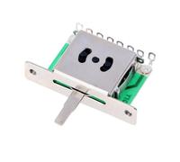 ifundom Interruptor De Tono Selector De Guitarra De Vías Para Guitarra Eléctrica Perilla Blanca Para Cambiar Rapidamente Entre Tonos Practica o Actuacion