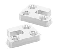 ifundom Juego 1 Par Gancho Cierre Lento para Tapa Piano Vertical Bisagra Acero Resistente Compatible con Marca de Piano Dispositivo Caída