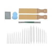 ifundom Juego de 25 Piezas para Dibujo Artístico Difuminadores de Papel, Borrador de Goma y Extensor para Bocetos y Efectos en Papel para Principiantes