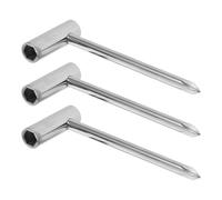 ifundom Juego de 3 Llaves para Tensor de Guitarra 8mm, Herramienta de Ajuste de Mástil para Guitarras Acústicas y Eléctricas en Estudios y Ensayos