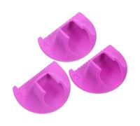 ifundom Juego de 3 Plantillas de Costura para Acolchado Pulgar Regla de Precisión de Plástico Morado de 2Mm 3Mm y 4Mm para Medir Bordes y Coser a Mano Patchwork