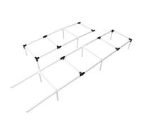 ifundom Juego de Agilidad para Perros Escalera de Entrenamiento de Plástico 3,3 M X 40,6 Cm X 19,8 Cm, Equipo de Ejercicio de Agilidad Canina para Patio Trasero E Interiores, Resistente