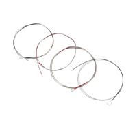 ifundom Juego de Cuerdas para Pipa de Acero Inoxidable 4 Piezas, Kit de Reemplazo Duradero y Fácil de Cambiar, Accesorios para Instrumentos Musicales Folclóricos, Prácticas y Sonido