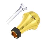 ifundom Juego de Sordina de Práctica para Incluye Boquilla de Plástico Silenciador Recto Copa Accesorios para Instrumentos Musicales Compacto y Ligero