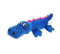 ifundom Juguete de cocodrilo Que Suena Juguetes masticadores Cachorro muñecos Peluche Juguete para Masticar Perros Juguete para Mascotas Juguete de Mascota Felpa Azul