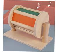 ifundom Juguete Tambor Textil de Madera para Educativo y Cognitivo Coordinación Mano y Habilidades Sensoriales y para Actividades Familiares