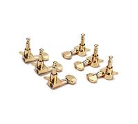 ifundom Juguetes de Rosca para Guitarra Eléctrica Clavijas Cuadradas Pequeñas Paquete de Doradas Clavijas de Afinación de Cuerdas