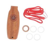 ifundom Kazoo Profesional de Madera Membranas, Instrumento Musical Compacto y Portátil, Adecuado para Niños y Adultos, Acompañante de Guitarra y Ukelele, Instrumento Bucal Color Aleatorio