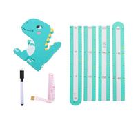 ifundom Kit de Pegatinas de Pared para Medir La Altura 1 Juego de Pegatinas Decorativas para Medir La Altura Diseño de Animales en 3d Seguro Y Fácil de Usar