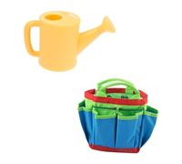 ifundom Kit Jardinería Niña con Herramientas de Plantación Regadera y Bolsa Cesta para Huerto Infantil Educativo Aire